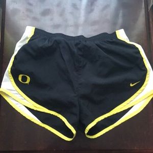 Oregon athletic shorts